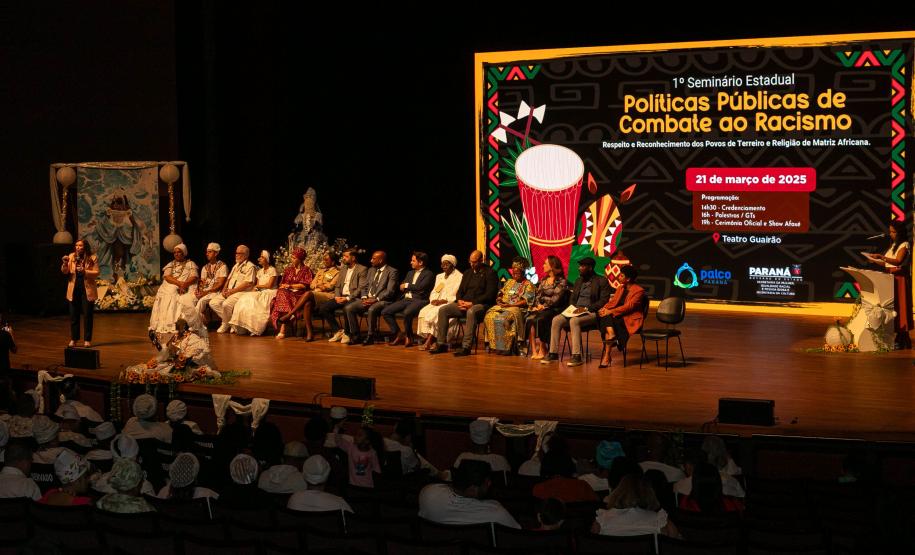 1º Seminário Estadual de Políticas Públicas de Combate ao Racismo